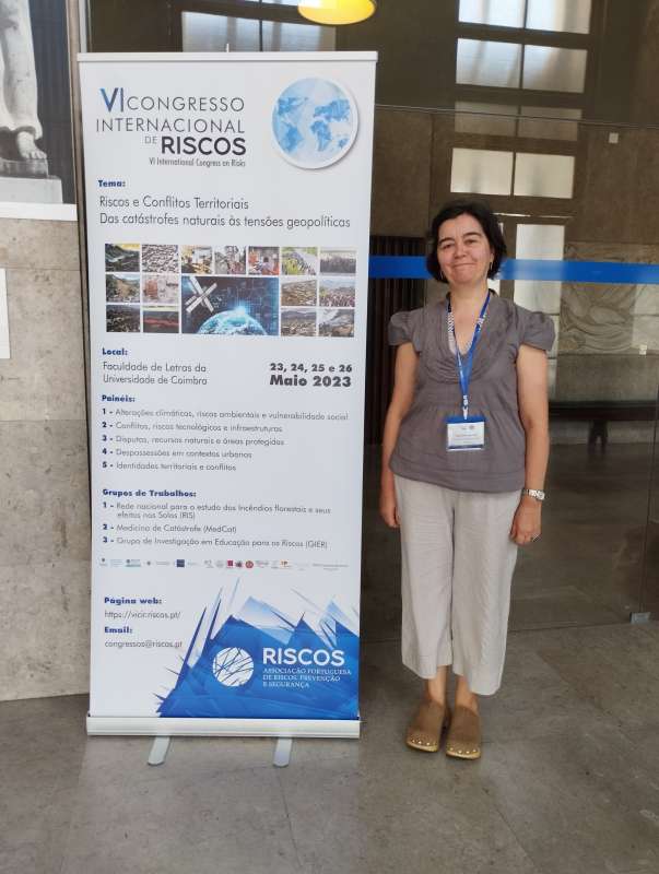 23-26/05/2023. El GREPAC participa en el VI International Congress on Risks en Coimbra - 1